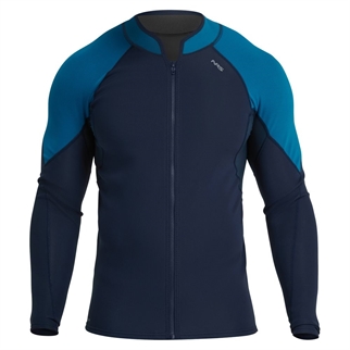 NRS Mens HydroSkin 0.5 Jacket navy mykonos